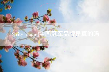 赤峰中国冠军品牌是真的吗