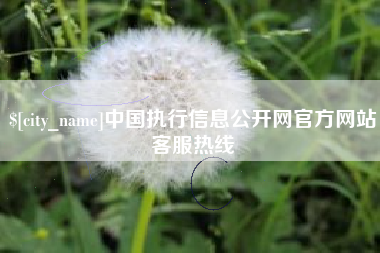 赤峰中国执行信息公开网官方网站客服热线