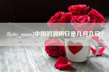 赤峰中国的消防日是几月几日？