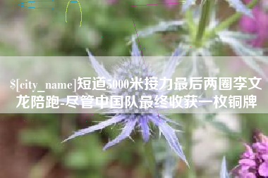 赤峰短道5000米接力最后两圈李文龙陪跑-尽管中国队最终收获一枚铜牌