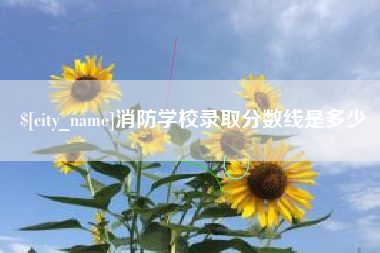 赤峰消防学校录取分数线是多少