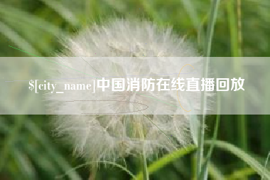 赤峰中国消防在线直播回放