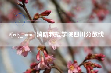 赤峰消防救援学院四川分数线