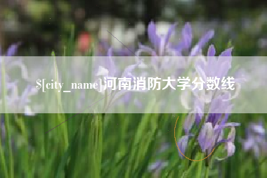 赤峰河南消防大学分数线