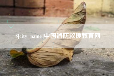 赤峰中国消防救援教育网