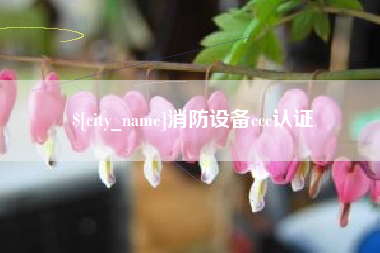 赤峰消防设备ccc认证