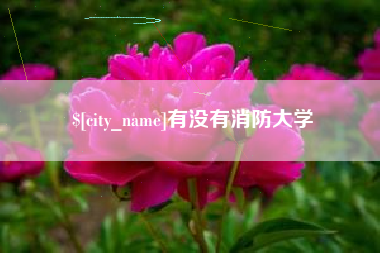 赤峰有没有消防大学