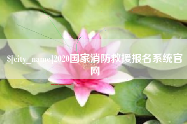 赤峰2020国家消防救援报名系统官网