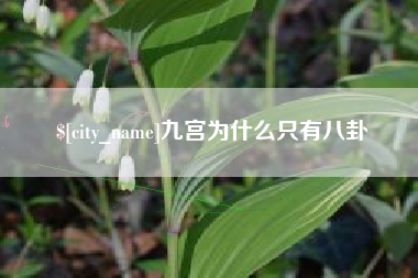 赤峰九宫为什么只有八卦