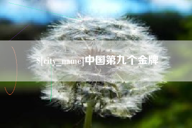 赤峰中国第九个金牌