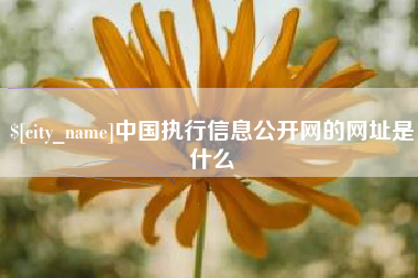 赤峰中国执行信息公开网的网址是什么
