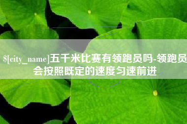 赤峰五千米比赛有领跑员吗-领跑员会按照既定的速度匀速前进