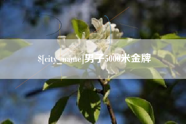 赤峰男子5000米金牌