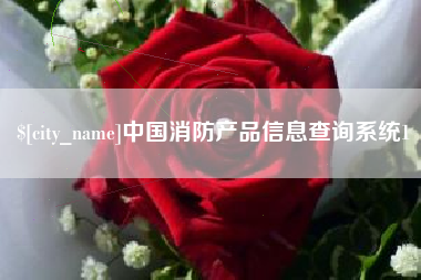 赤峰中国消防产品信息查询系统1