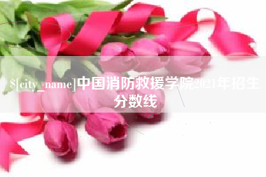 赤峰中国消防救援学院2021年招生分数线